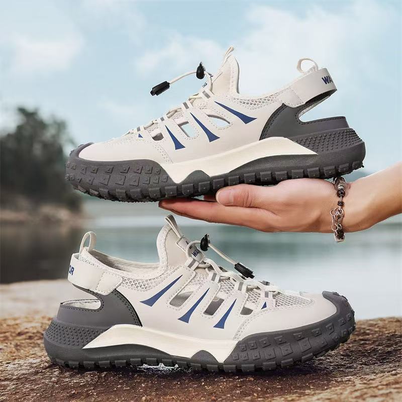 Damen Atmungsaktive Outdoor-Sandalen mit Schnellschnürsystem R&B