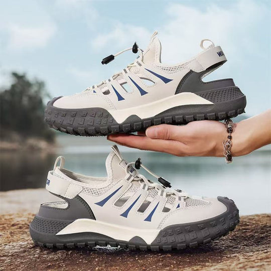 Damen Atmungsaktive Outdoor-Sandalen mit Schnellschnürsystem R&B