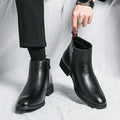 Damen Elegante Stiefeletten mit seitlichem Reißverschluss und bequemer Innensohle R&B