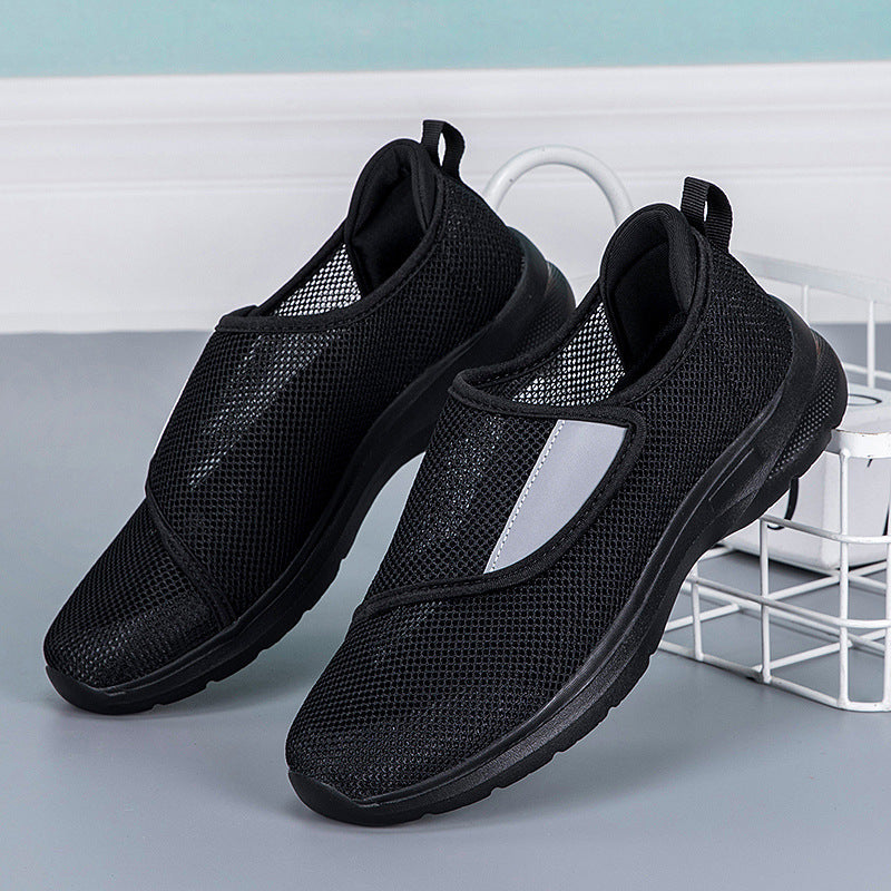 Damen Atmungsaktive Slip-On Sneakers mit rutschfester Sohle R&B