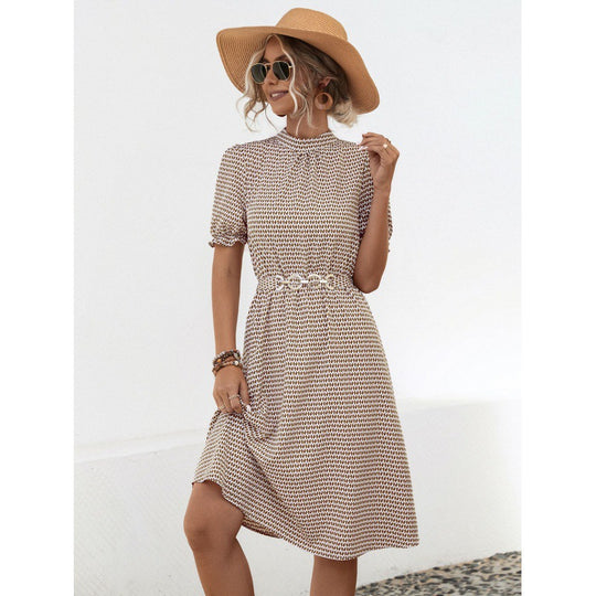 Damen Sommerkleid mit eleganter Blumenmusterung R&B