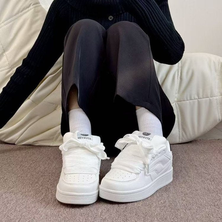 Damen Modische Sneakers mit atmungsaktivem Obermaterial und rutschfester Sohle R&B