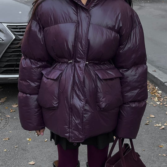 Damen warme Steppjacke R&B