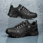 Herren nan robuste wasserabweisende Trekking-Schuhe mit profilierter Gummisohle R&B