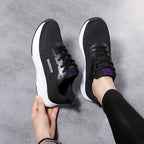 Damen Modische und atmungsaktive Sneakers mit gutem Halt
