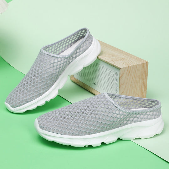 Damen Atmungsaktive Slip-On Sport-Schuhe mit flexiblem Netzdesign R&B