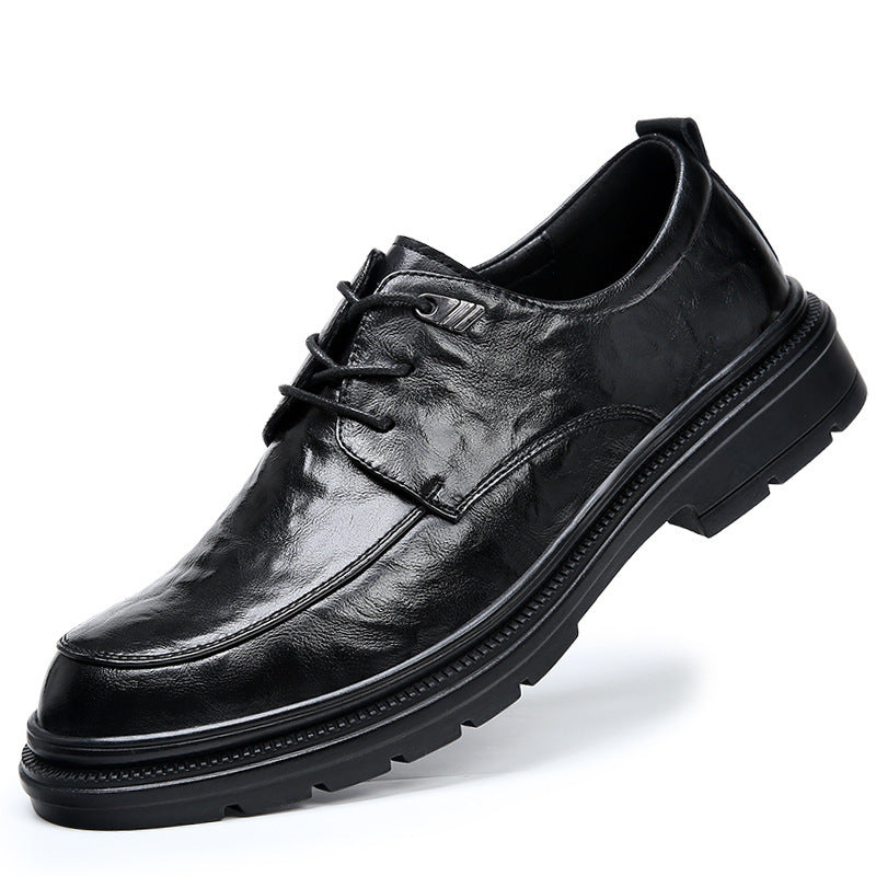Herren Elegante Schnürschuhe mit rutschfester Sohle und atmungsaktivem Obermaterial