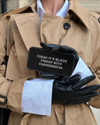 Damen stilvolle Trenchcoat mit praktischen Taschen und Gürtel R&B