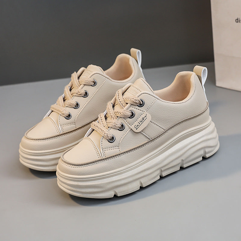 Damen Plateau Sneakers mit komfortabler Dämpfung und stylischer Schnürung R&B