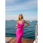 Damen Elegantes Strandkleid mit raffinierten Details R&B