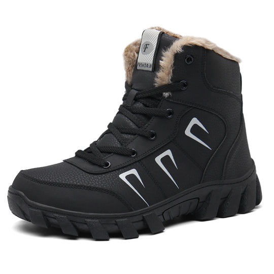 Damen isolierte Winterstiefel mit rutschfester Sohle und wärmendem Innenfutter R&B
