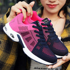 Damen Atmungsaktive Sportschuhe mit dämpfender Sohle und elastischem Obermaterial R&B