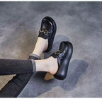 Damen Modische Clogs mit elegantem Schnallen-Design R&B