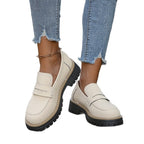 Damen Mokassins mit robustem Profilsohle und stylischem Design R&B