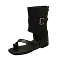 Damen Moderne Sandalenstiefel mit verstellbarem Riemen und elegantem Design R&B