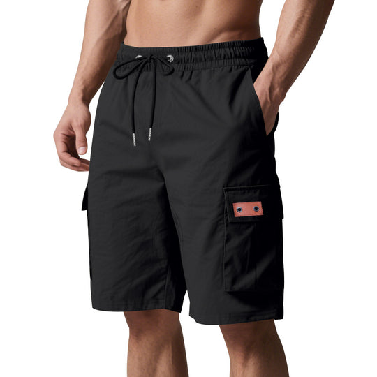 Herren Cargo-Shorts mit elastischem Bund und praktischen Taschen R&B