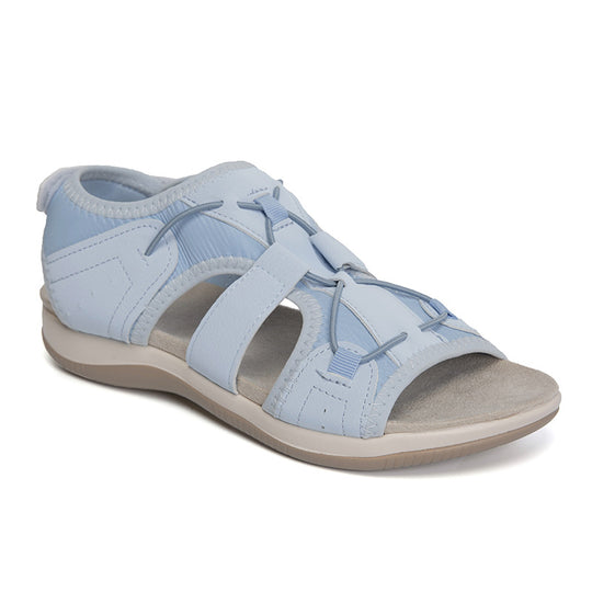 Damen Sportliche Freizeitsandalen mit flexiblem Riemendesign und geschlossenem Fersenbereich R&B