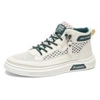 Damen Sportliche High-Top Sneakers mit atmungsaktivem Mesh-Obermaterial R&B