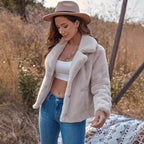 Damen Fleece Jacke im eleganten Look R&B