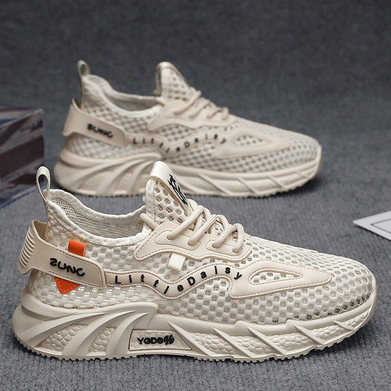 Damen Sportliche Mesh-Sneaker mit atmungsaktivem Obermaterial und innovativem Dämpfungssystem