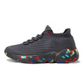 Damen Sportliche Strick-Sneaker mit rutschfester Sohle und einzigartigem Farbdesign