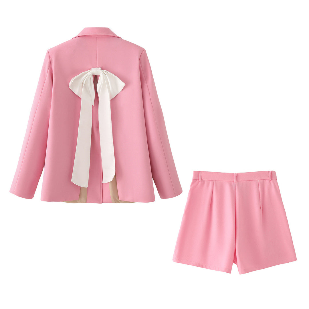 Damen Blazer und Short Ensemble R&B