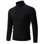 Herren Rollkragenpullover aus grobem Strick R&B