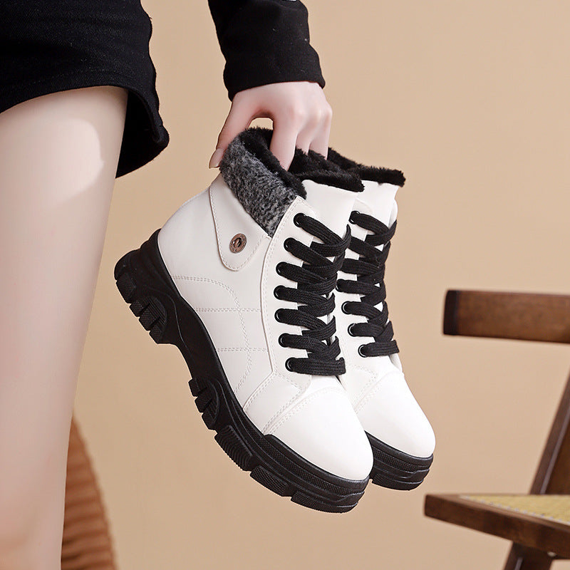 Damen Winterstiefel mit isolierendem Futter und rutschfester Sohle R&B