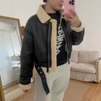 Damen robuste und stylische jacke mit Innenfutter R&B
