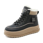 Damen Winter Boots mit dickem Fleece-Futter und rutschfester Sohle R&B