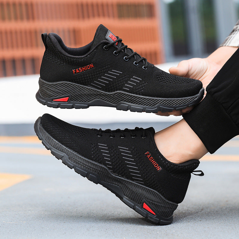Damen Leichte Sport-Sneaker mit atmungsaktivem Obermaterial und dämpfender Sohle R&B