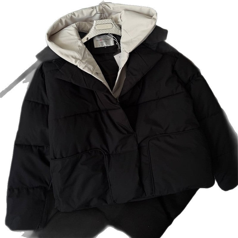 Damen Steppjacke mit großzügiger Kapuze und modernem Schnitt R&B
