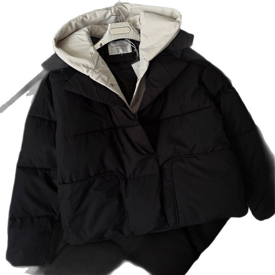 Damen Steppjacke mit großzügiger Kapuze und modernem Schnitt R&B