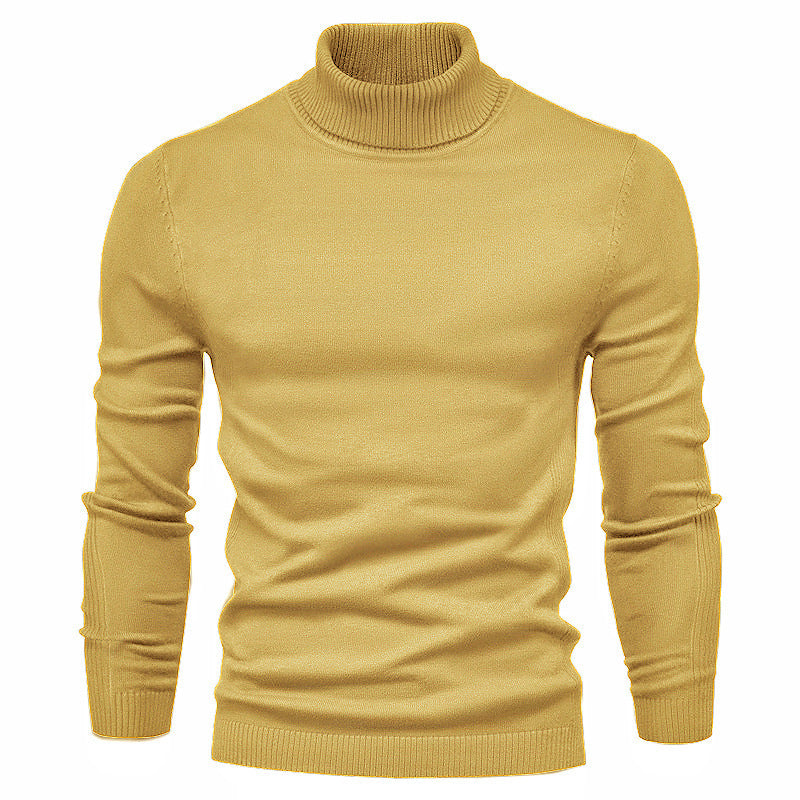 Herren Rollkragenpullover aus hochwertiger Wolle R&B