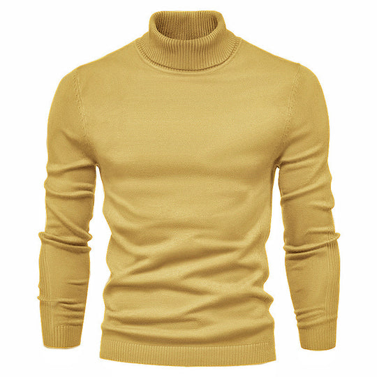 Herren Rollkragenpullover aus hochwertiger Wolle R&B