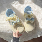 Damen Verspielte Sneakers mit innovativem Schleifendetail und atmungsaktiver Konstruktion