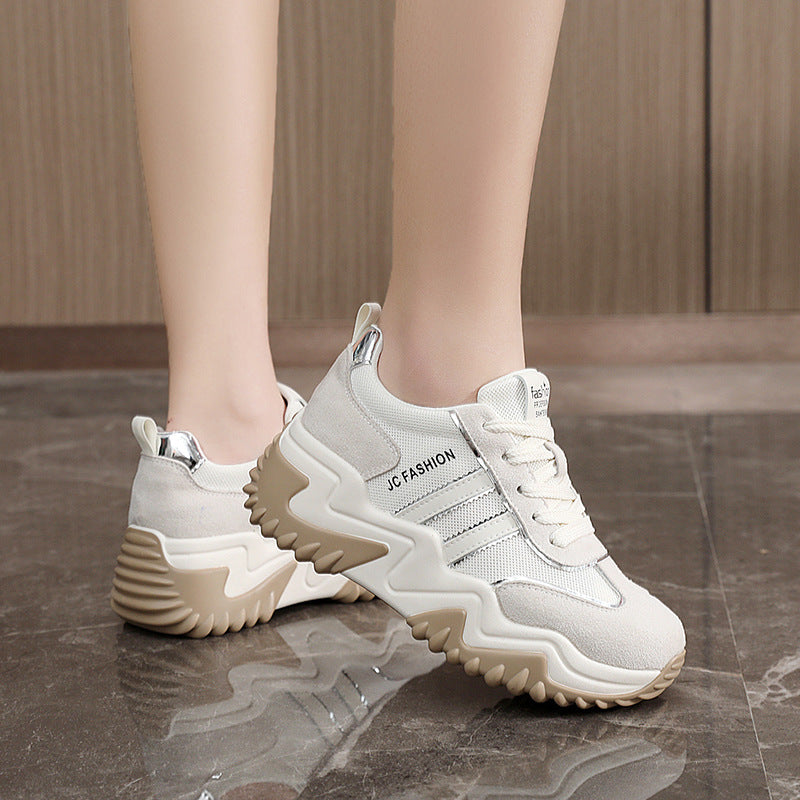 Damen Chunky Sneaker mit dämpfender Sohle und atmungsaktivem Obermaterial R&B