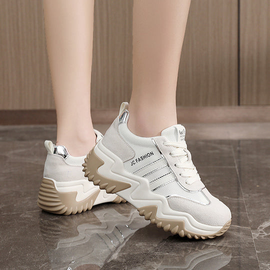 Damen Chunky Sneaker mit dämpfender Sohle und atmungsaktivem Obermaterial R&B