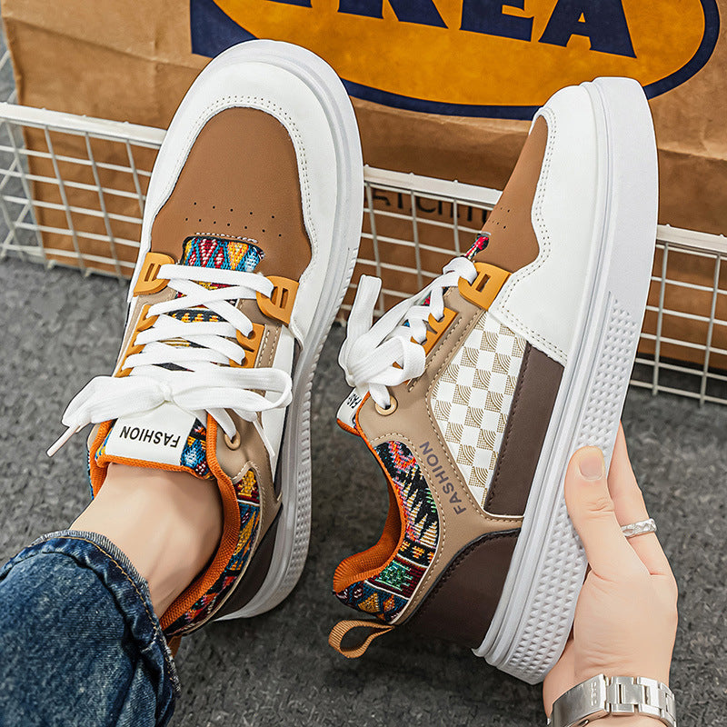 Damen Stylische Sneaker mit einzigartigem Geometrischen Design R&B