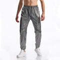 Herren atmungsaktive Jogginghose mit modernem Punktedesign R&B