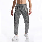 Herren atmungsaktive Jogginghose mit modernem Punktedesign R&B