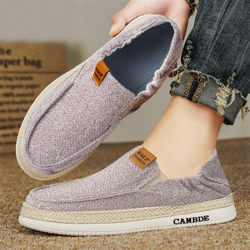 Damen Bequeme Slip-On Freizeitschuhe mit elastischem Obermaterial R&B
