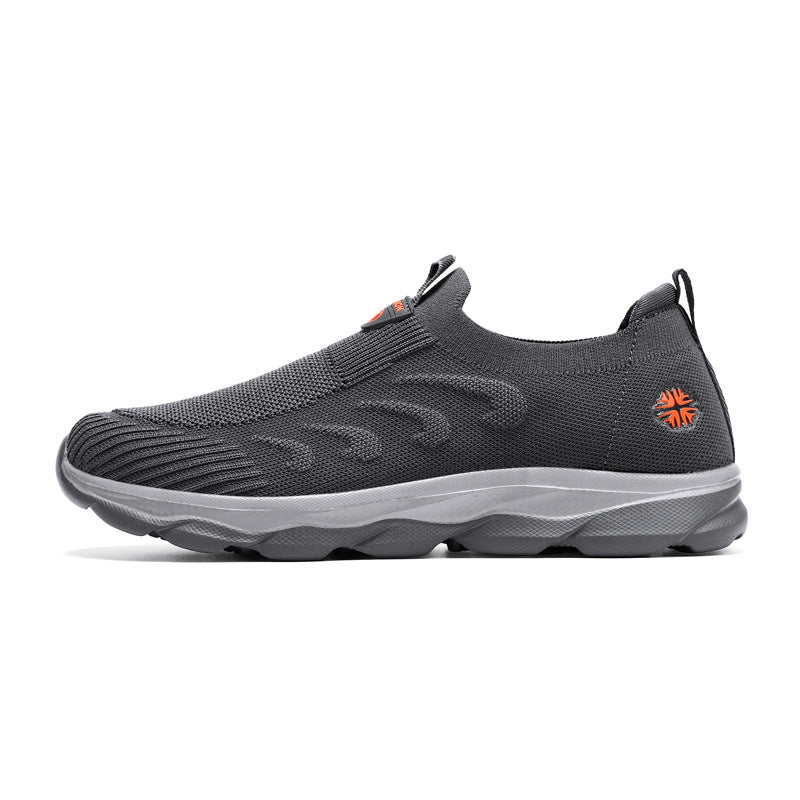 Damen Bequeme Slip-On Laufschuhe mit Elastischem Einstieg R&B