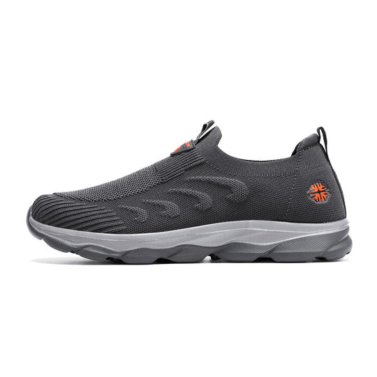 Damen Bequeme Slip-On Laufschuhe mit Elastischem Einstieg R&B