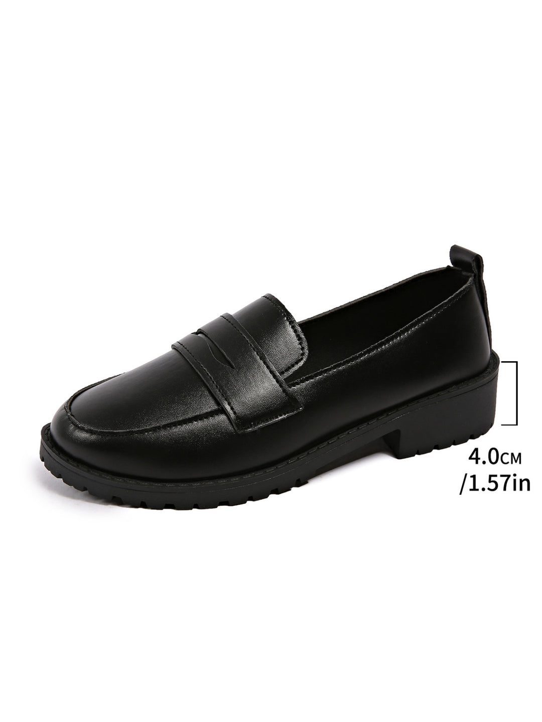 Damen Elegante und bequeme Mokassins mit modischem Riemen R&B