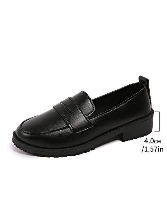 Damen Elegante und bequeme Mokassins mit modischem Riemen R&B