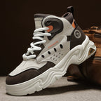 Damen Modische High-Top Sneakers mit stabiler Sohle und dämpfendem Innenmaterial R&B