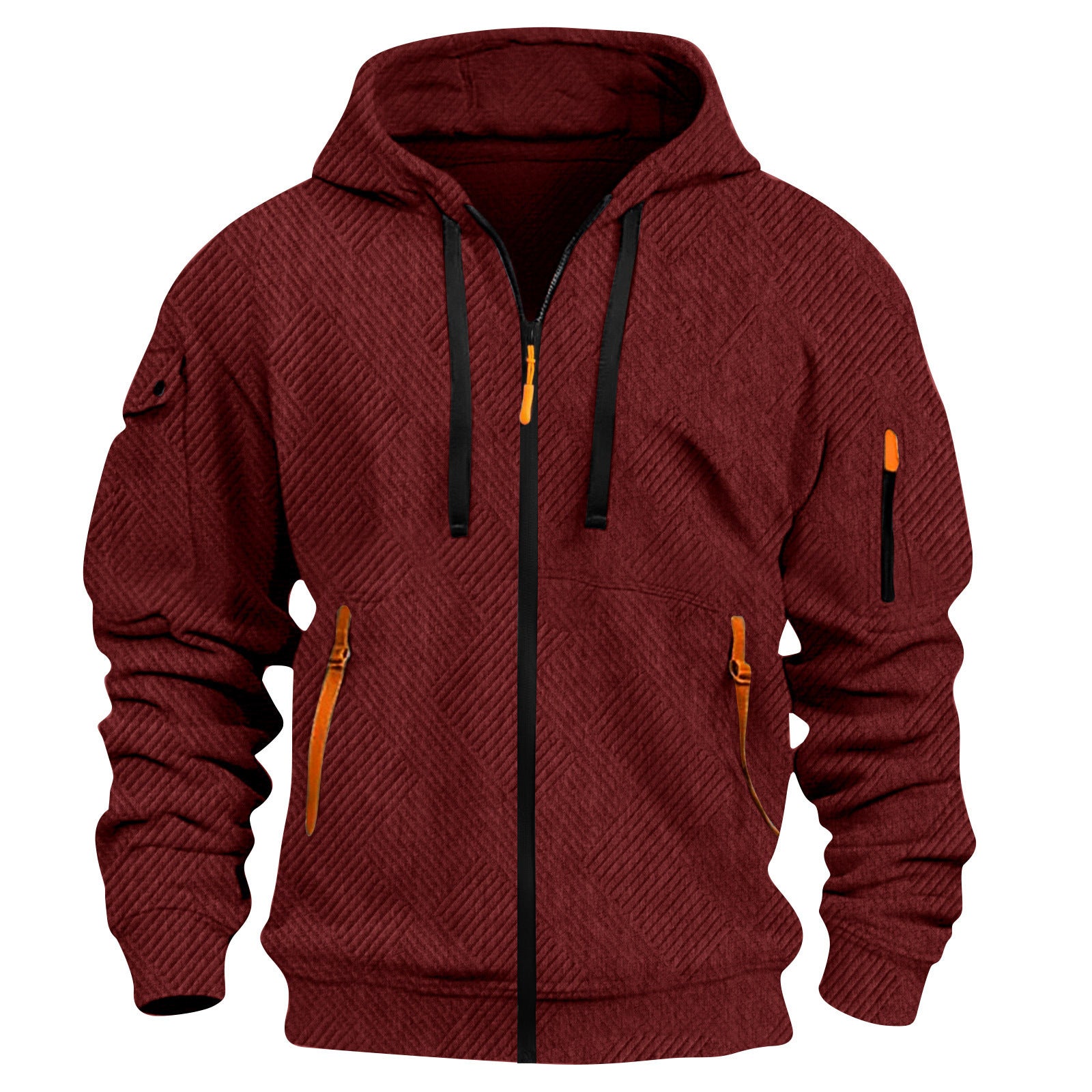 Herren Fleecejacke mit praktischen Taschen R&B