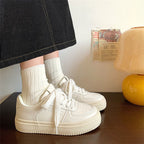 Damen Modische Sneakers mit hoher Sohle und atmungsaktivem Obermaterial R&B