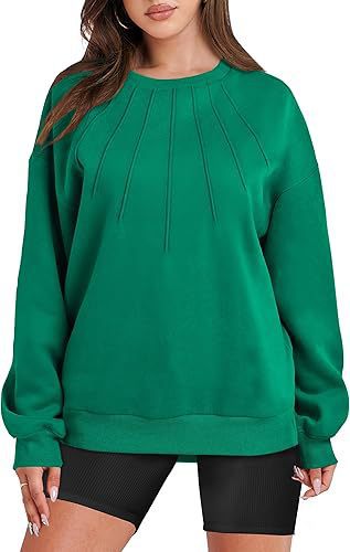 Damen Sweatshirt mit strukturiertem Design und weichem Innenfutter R&B
